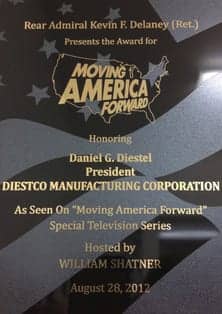 DIESTCO’s Dan Diestel Appears on TV’s “Moving Forward”