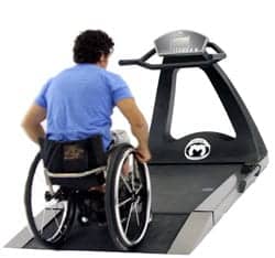 Treadmill Features Universal Design for Wheelchair Users and Runners