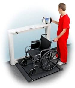 DETECTO Unveils New Wall-Mount Wheelchair Scale