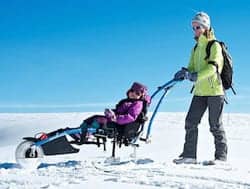 Hippocampe Ski Kits Offer Mobility in the Snow