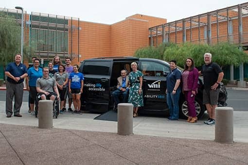 VMI Donates Wheelchair-Accessible Van to Ability360