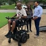 ‘Back it Up Terry’ Receives a New Power Chair from Quantum Rehab