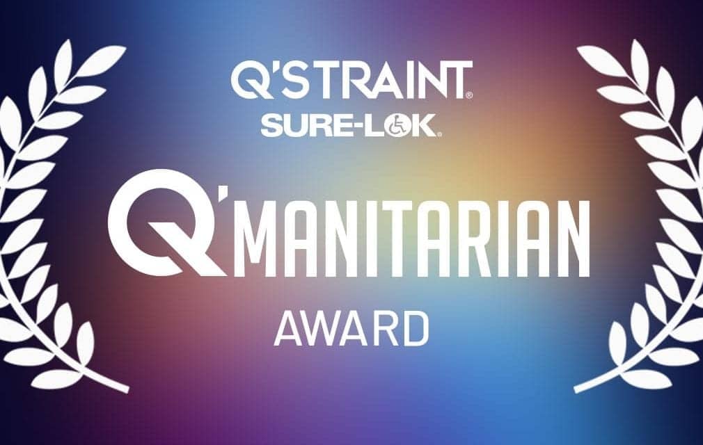 Q’STRAINT/Sure-Lok Announces Inaugural Q’MANITARIAN Award Recipient