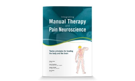 New Manual Therapy and Pain Science Book by Adriaan Louw Available from OPTP