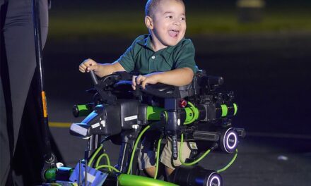 Good Shepherd Raises $155,000 for Pediatric Unit; Child Takes 1 Millionth Step in Robotic Gait Training Technology