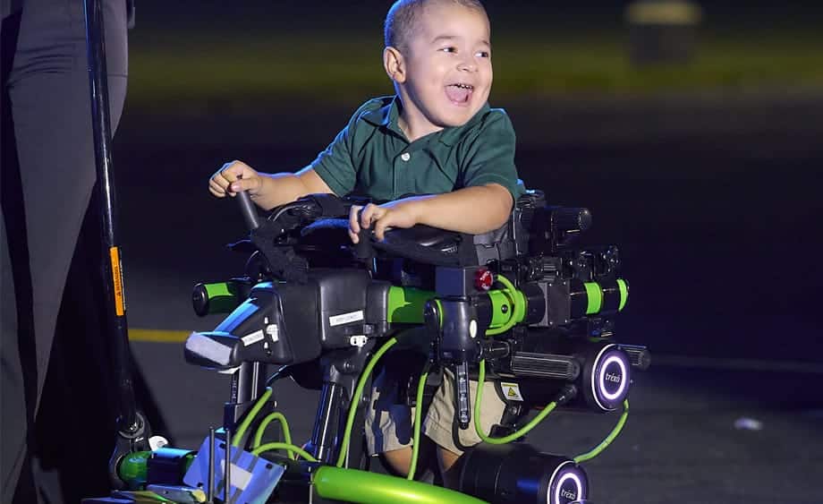 Good Shepherd Raises $155,000 for Pediatric Unit; Child Takes 1 Millionth Step in Robotic Gait Training Technology