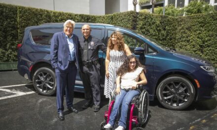 Chrysler Brand Teams Up with the Kelly Clarkson Show, Jay Leno, and BraunAbility to Provide Wheelchair-Accessible Chrysler Pacifica to Family in Need