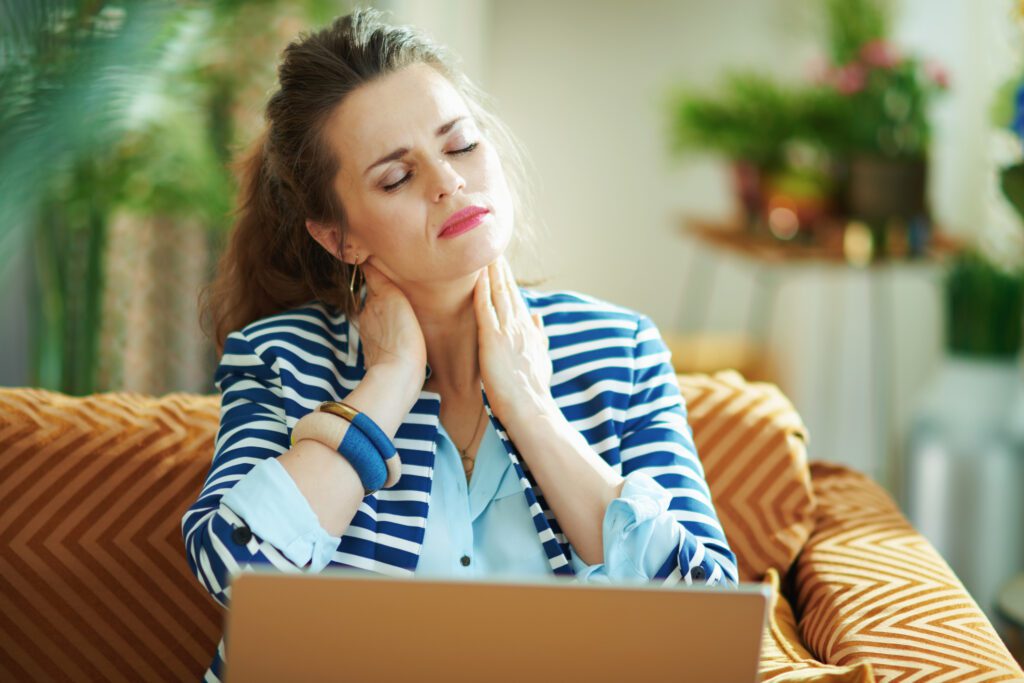 Picture of Tech Use Causing Chronic Neck Pain in Many Americans