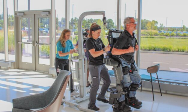 Good Shepherd Trials Hands-Free Robotic Exoskeleton