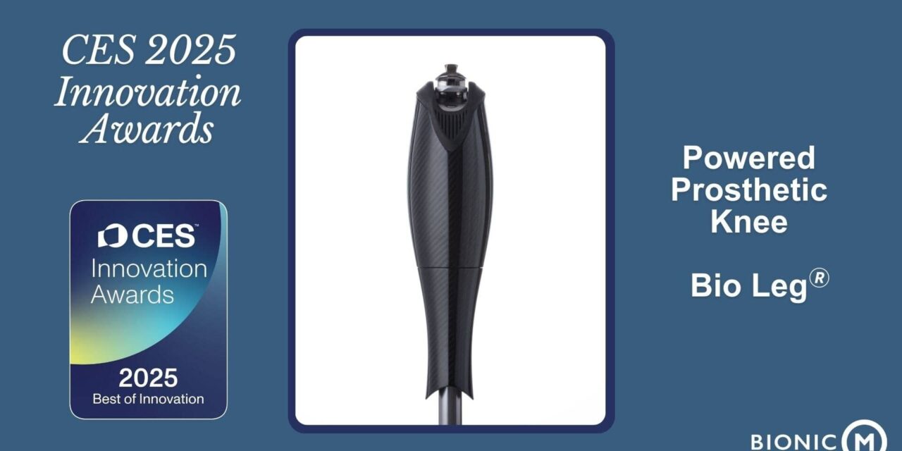 BionicM Bio Leg Gets CES Innovation Award