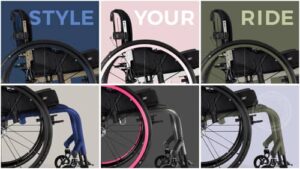 new Sunrise Medical color palette for manual wheelchairs