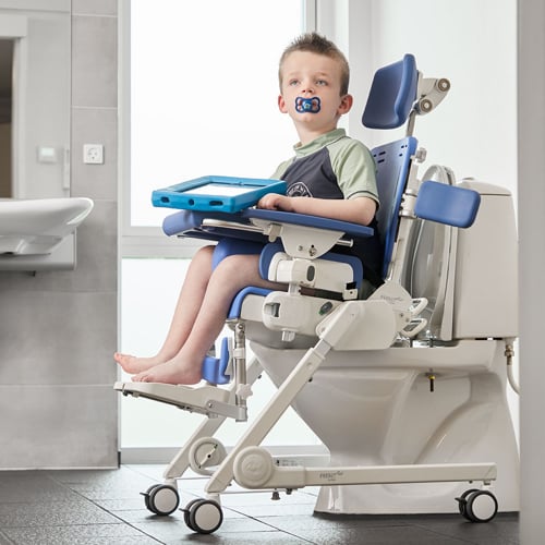 Etac Launches Flamingo Curo Toilet and Bathing Chair for Children